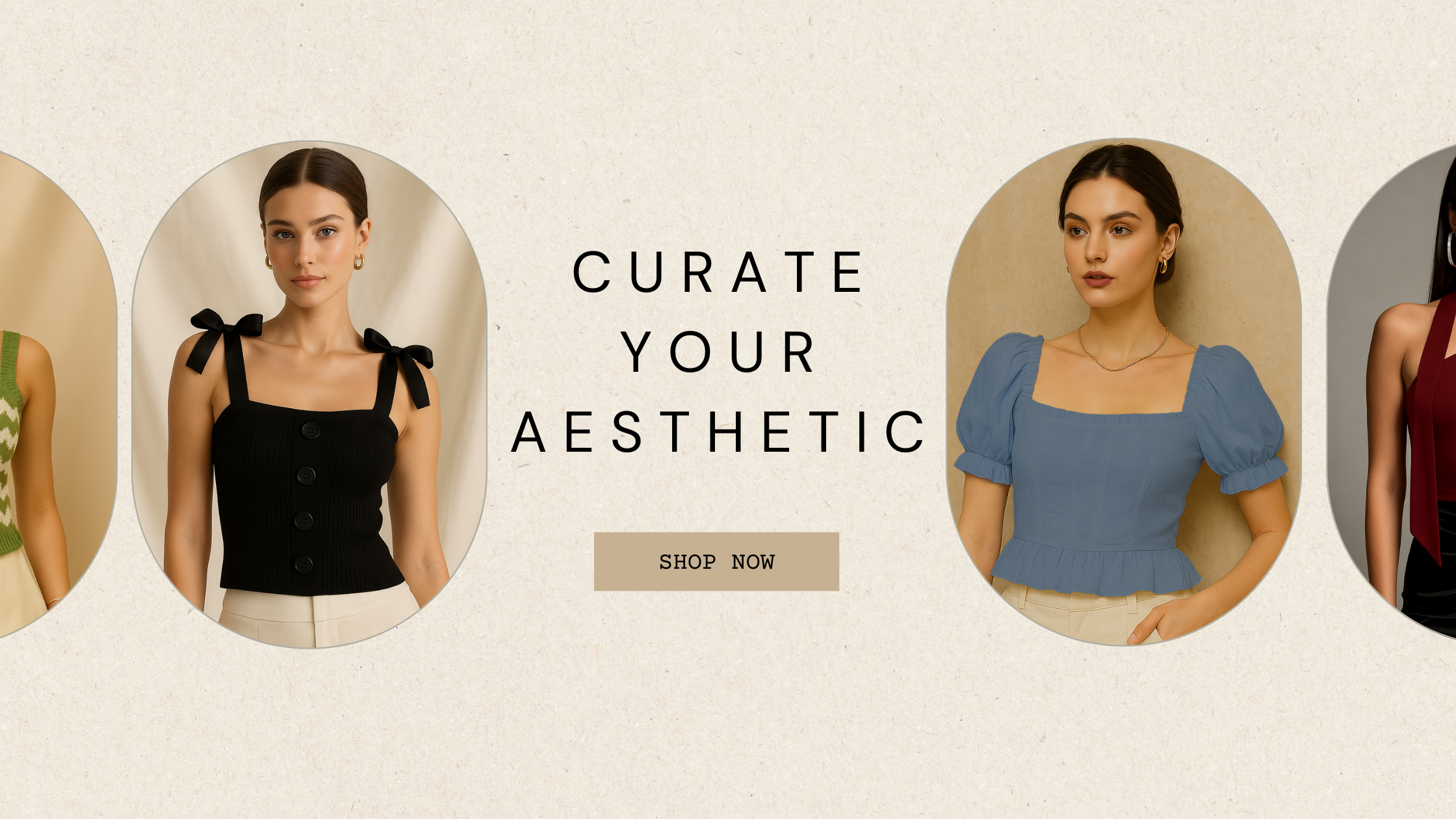Spring Fashion Brand Website Homepage Banner